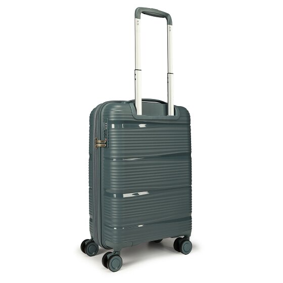Gladiator 0800 4 roulettes Trolley 55 cm avec soufflet d'extension
