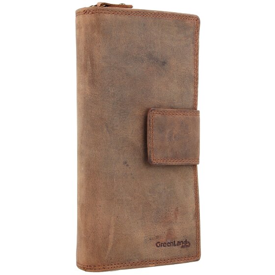 Greenland Nature Montenegro Porte-monnaie RFID cuir 9,5 cm