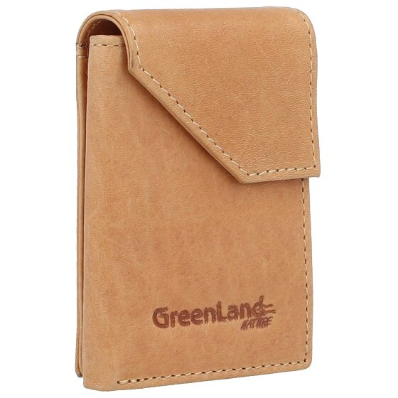 Greenland Nature Porte-monnaie RFID en cuir 7 cm