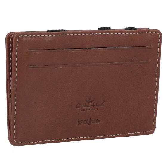 Golden Head Bari Étui pour cartes de crédit Cuir 7 cm