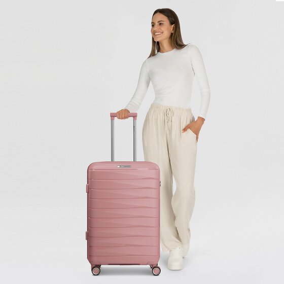 Franky London 4 roulettes Trolley M 65 cm avec soufflet d'extension
