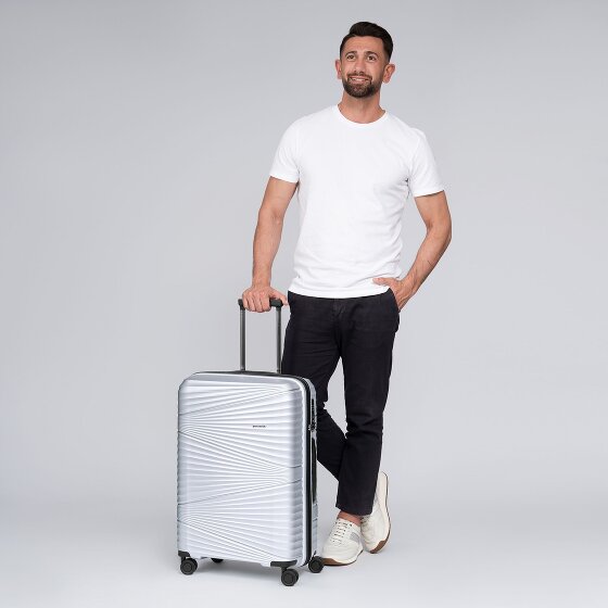 Pactastic Collection 02 THE MEDIUM 4 roulettes Trolley 67 cm