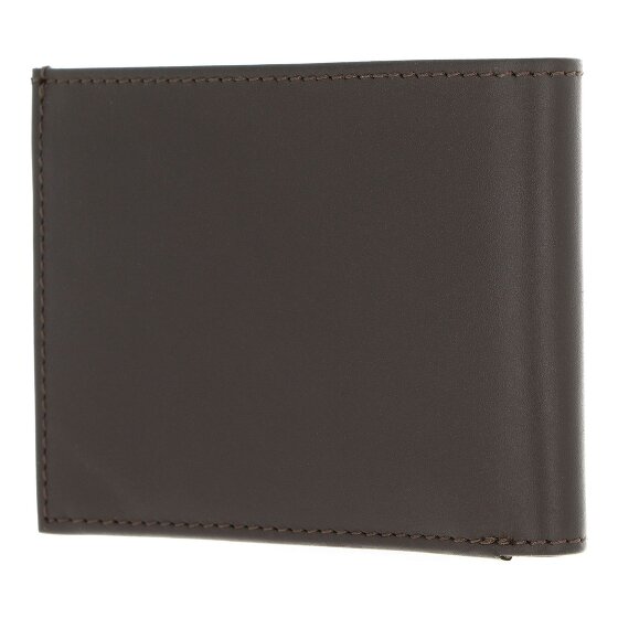 oxmox Leather Porte-monnaie Protection RFID Cuir véritable 11 cm