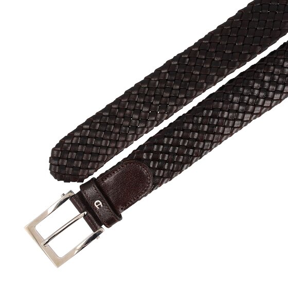 AIGNER Ceinture tressée business en cuir