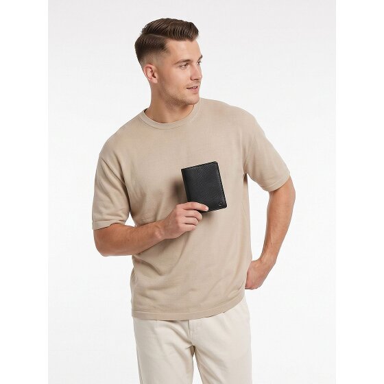 Esquire Deer Porte-monnaie Protection RFID Cuir véritable 9.5 cm