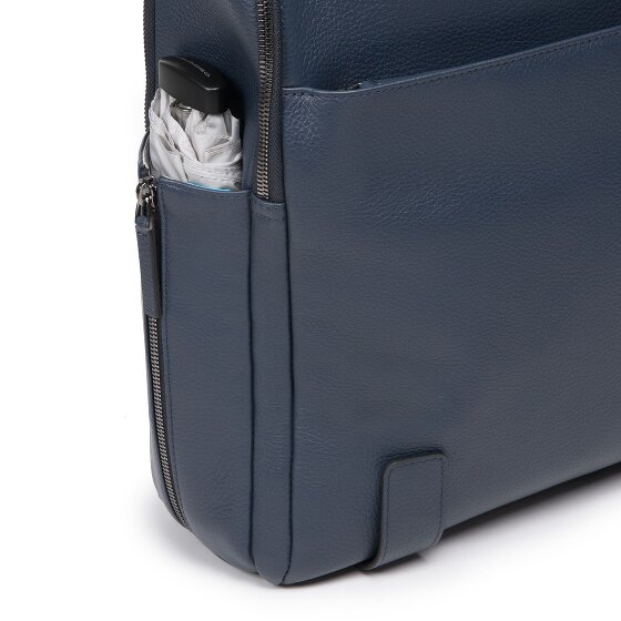 Piquadro Modus Special Sac à dos en cuir, 40 cm, compartiment pour ordinateur portable