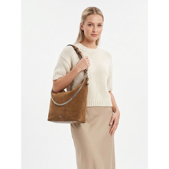 Boss Yelena Sac à bandoulière Cuir véritable 28 cm