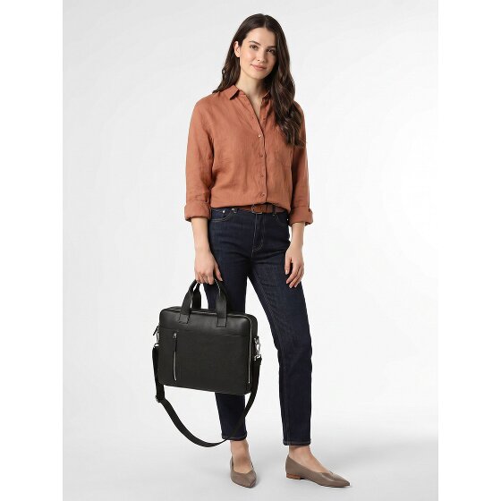 Strellson Kennington Attaché-case Cuir véritable 40 cm Compartiment ordinateur