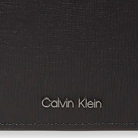 Calvin Klein Saffiano Porte-monnaie Protection RFID Cuir 12 cm