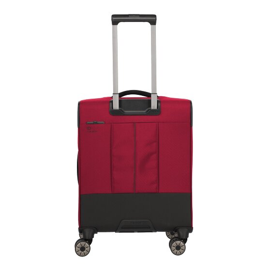 Travelite Crosslite 5.0 4 roulettes Trolley de cabine S 55 cm Compartiment pour ordinateur portable