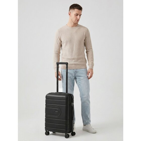 Redolz Essentials 11 4 roues Trolley de cabine 55 cm avec soufflet d'extension