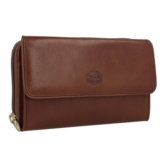 The Bridge Story Donna Portefeuille en cuir 18 cm