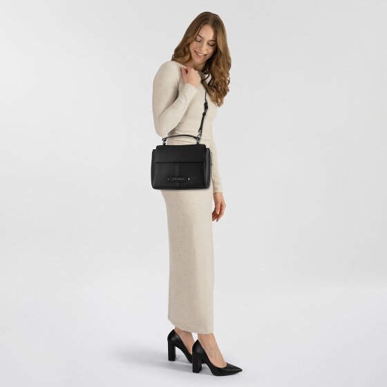 Karl Lagerfeld Behind the Seams Sac à main Cuir 24 cm avec soufflet d'extension