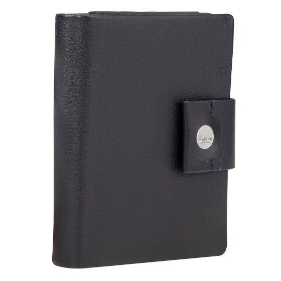 Maître Henau Dawina Porte-monnaie Protection RFID Cuir véritable 12.5 cm