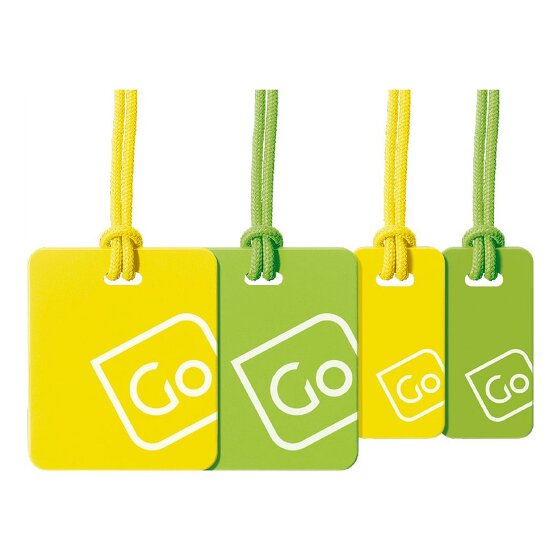 Go Travel Set d'étiquettes d'adresse 4 pcs.