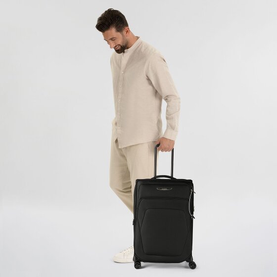 Samsonite Spark Sng Eco 4 roulettes Trolley 67 cm avec soufflet d'extension
