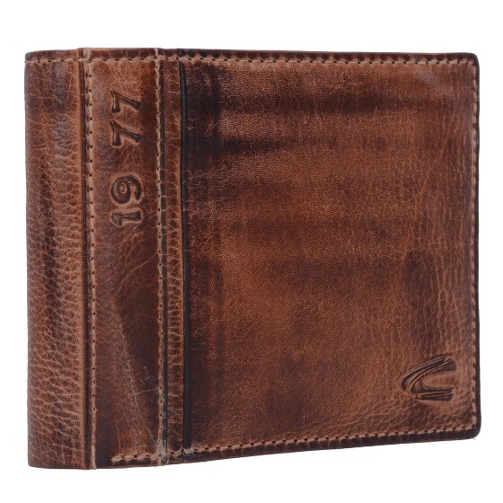 camel active Porte-monnaie Melbourne en cuir 12,5 cm