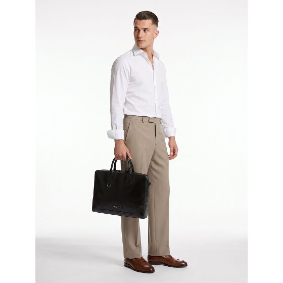 The Bridge Matteo Attaché-case Cuir véritable 38 cm Compartiment ordinateur
