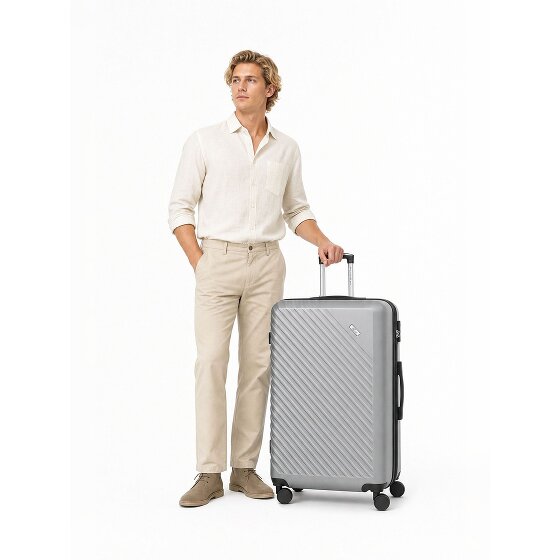 Check.In Paradise 2.0 4 roues Valise cabine L 78 cm avec soufflet d'extension