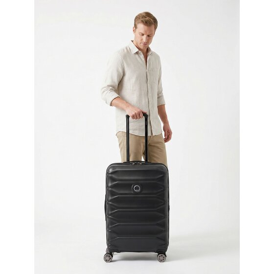 Delsey Paris Meteor 4 roues Valise cabine 68 cm avec soufflet d'extension