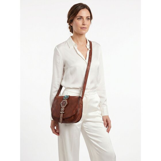 Campomaggi Olivo Sac à bandoulière Cuir véritable 26.5 cm