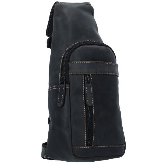 Jack Kinsky Baltimore 17 Sac à bandoulière en cuir 30 cm