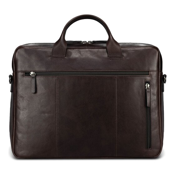 Jost London Attaché-case Cuir véritable 40 cm Compartiment ordinateur