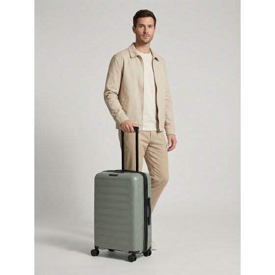 d&n Toronto 4 roulettes Trolley M 65 cm avec soufflet d'extension