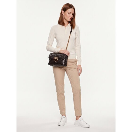 PINKO Love Puff Sac à bandoulière Cuir véritable 27 cm