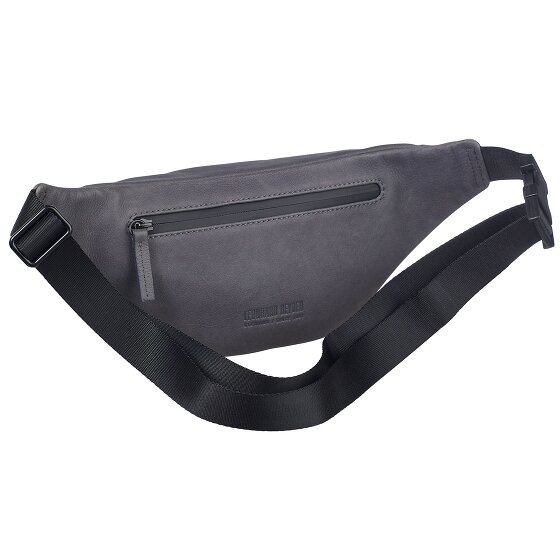 Leonhard Heyden Sac banane en cuir La Haye 27 cm