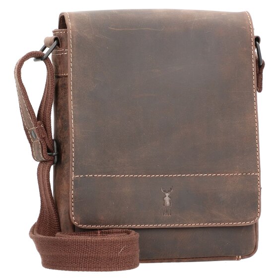 Jack Kinsky Baltimore 3 Sac à bandoulière en cuir 19 cm