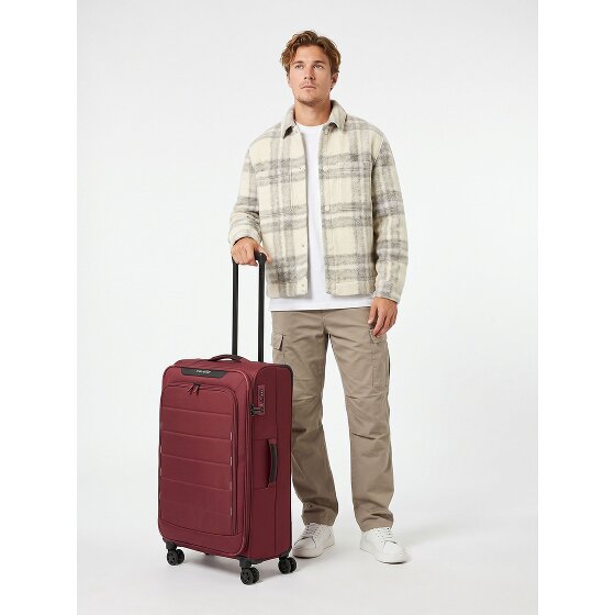 Travelite Skaii 4 roues Valise cabine L 78 cm avec soufflet d'extension