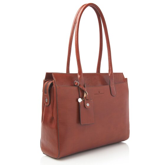 Castelijn & Beerens Ellen Sac à bandoulière en cuir 40 cm Compartiment pour ordinateur portable
