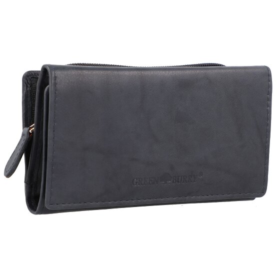 Greenburry Porte-monnaie Basic RFID cuir 14 cm