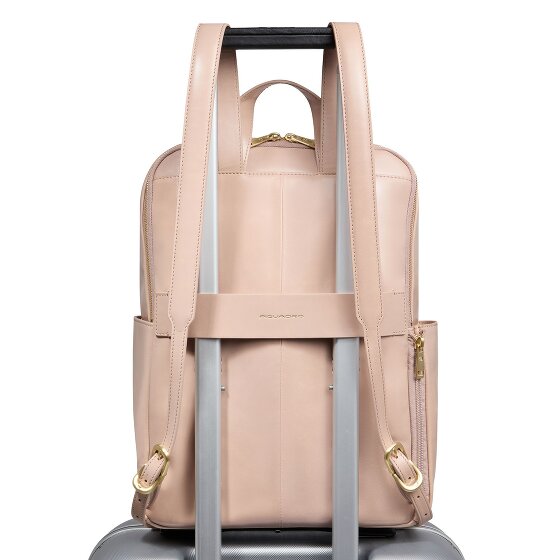 Piquadro Blue Square Daypack Protection RFID Cuir 37 cm Compartiment pour ordinateur portable