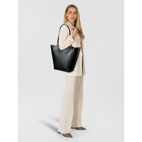 Karl Lagerfeld Circle Sac de shopper Cuir véritable 27 cm