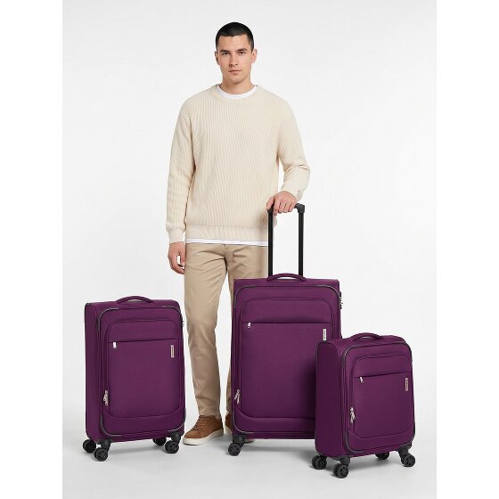 Travelite Priego 4 roues Set de valises 3 pièces