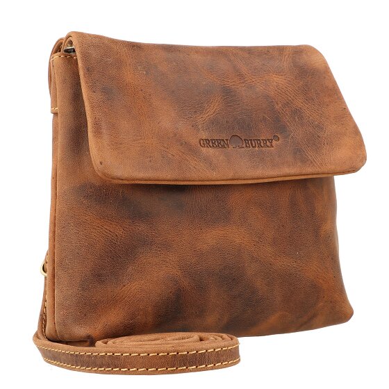 Greenburry Sac à bandoulière Vintage en cuir 25 cm