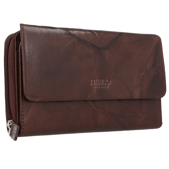 mano Donna Aurona Porte-monnaie RFID en cuir 18 cm
