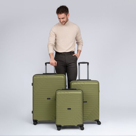 Redolz Essentials 05 3-SET 4 roues Set de valises 3 pièces