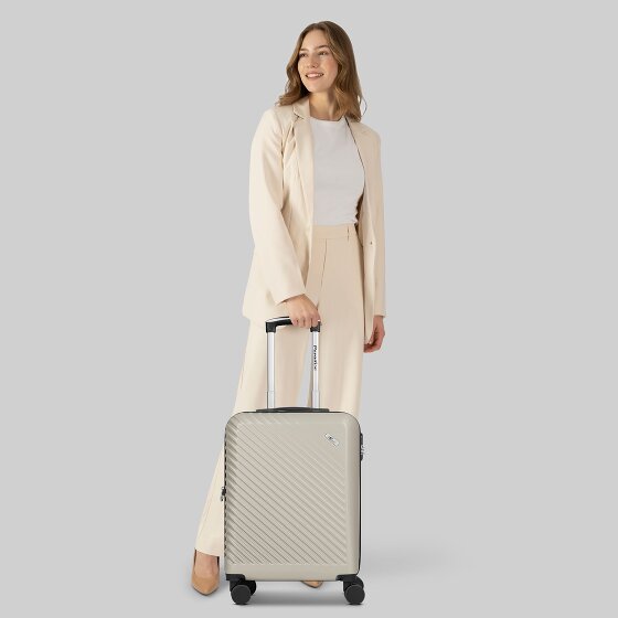 Check.In Paradise 2.0 4 roulettes Trolley de cabine S 55 cm avec soufflet d'extension