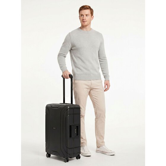 Redolz Essentials 15 trolley à 4 roulettes 65 cm avec fermeture à trois points