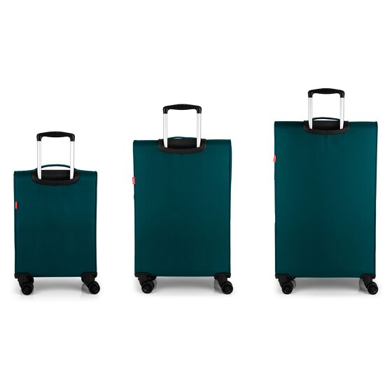 Gabol Cloud 4 roulettes Set de valises 3 pièces avec soufflet d'extension