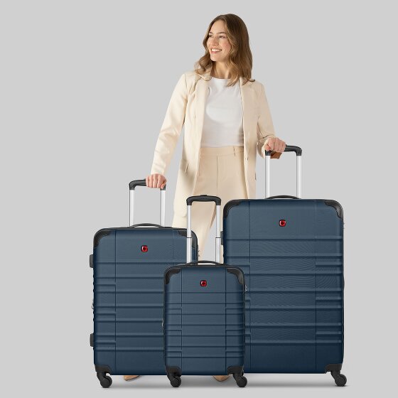Wenger Amplar Evo 4 roues Set de valises 3 pièces avec soufflet d'extension