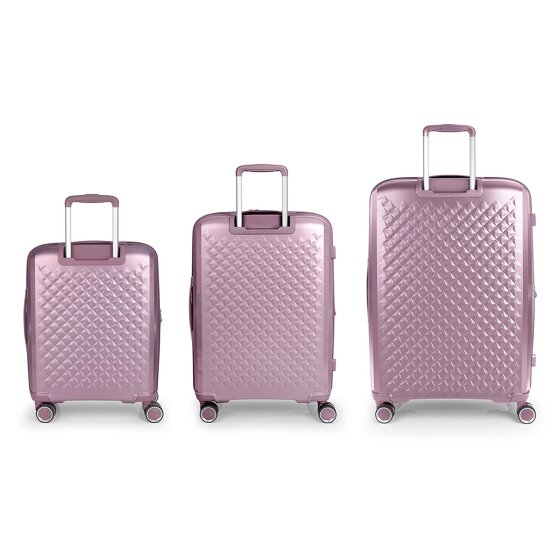 Gabol Queens 4 roues Set de valises 3 pièces avec soufflet d'extension