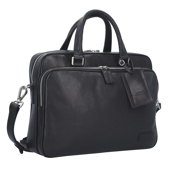 Picard Authentic Porte-documents en cuir 38 cm Compartiment pour ordinateur portable