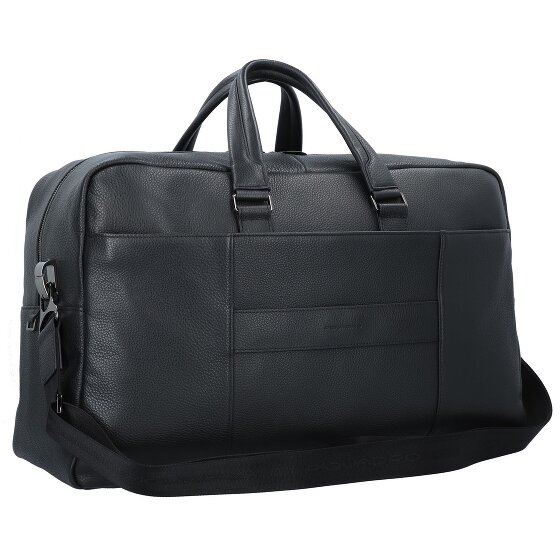 Piquadro Blue Square Weekender Sac de voyage en cuir 52 cm