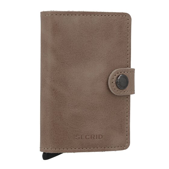 Secrid Miniwallet Vintage Porte-cartes de crédit Porte-monnaie RFID Cuir 6,5 cm