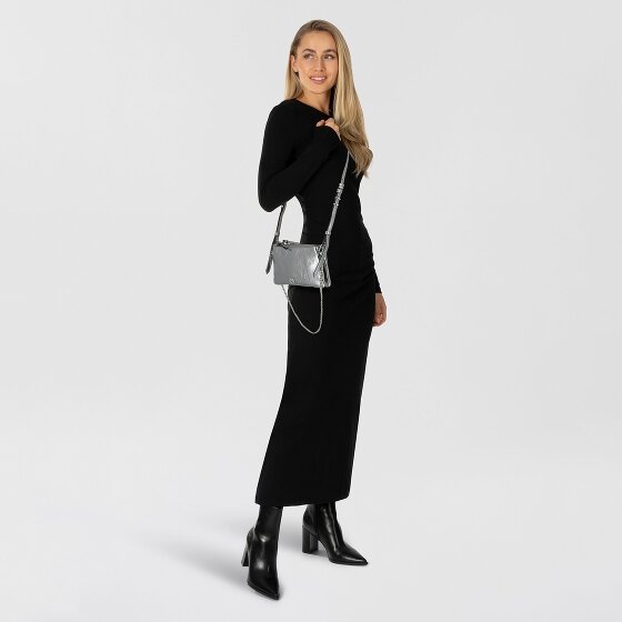 PINKO Double Mini Sac pochette Cuir 20 cm