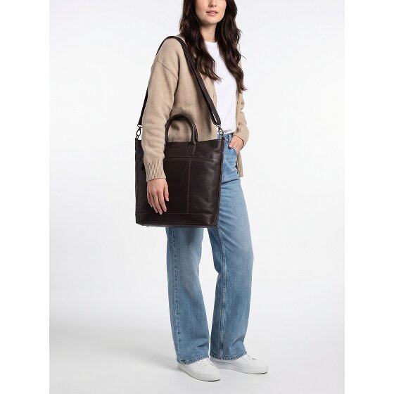 The Chesterfield Brand Westbrook Sac à bandoulière Cuir véritable 34 cm Compartiment ordinateur
